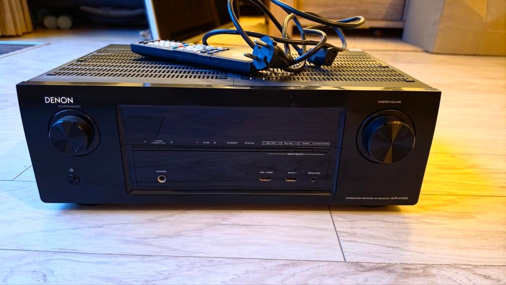 Denon AVR-1000X Receiver met Dali Zensor 1 Speakerset, Ophalen, Gebruikt, Denon, 120 watt of meer