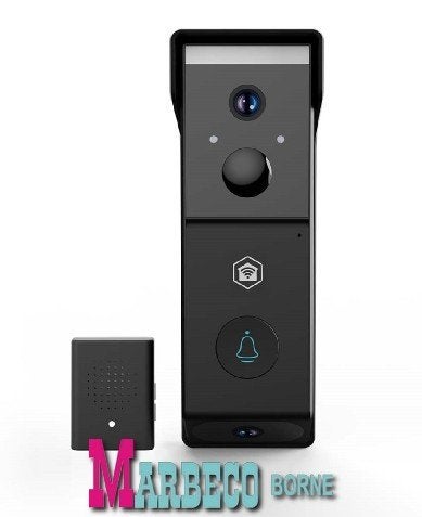 Videodeurbel, Smart "Ring" Doorbell, Accu, 2x Full HD 1080p, Overige merken, Nedis SmartLife, Nieuw, Info@marbeco.nl
