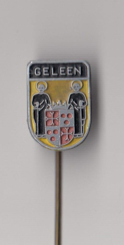 Geleen Stadswapen speldje, Gebruikt, Niet vindbaar, Niet vindbaar, Speldje of Pin
