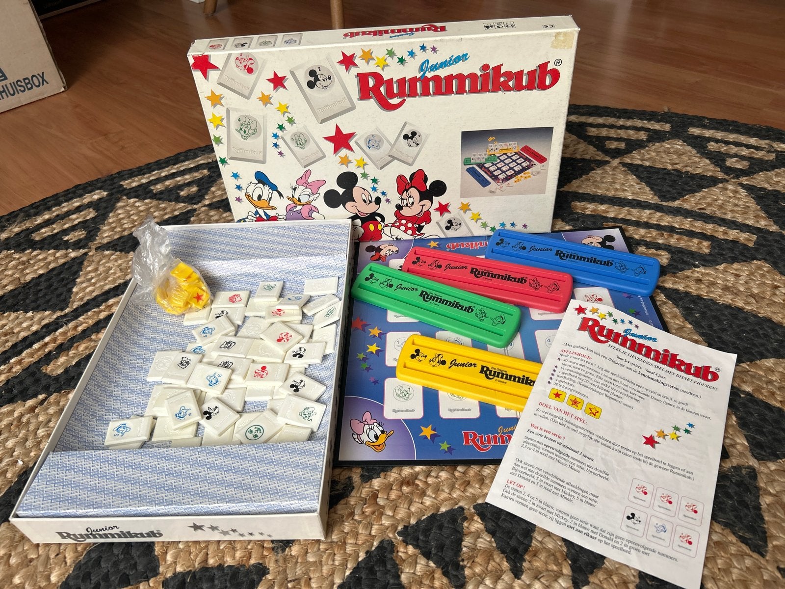 Rummikub Junior Disney Editie - Compleet Gezelschapsspel, Hobby en Vrije tijd, Gezelschapsspellen | Bordspellen, Drie of vier spelers