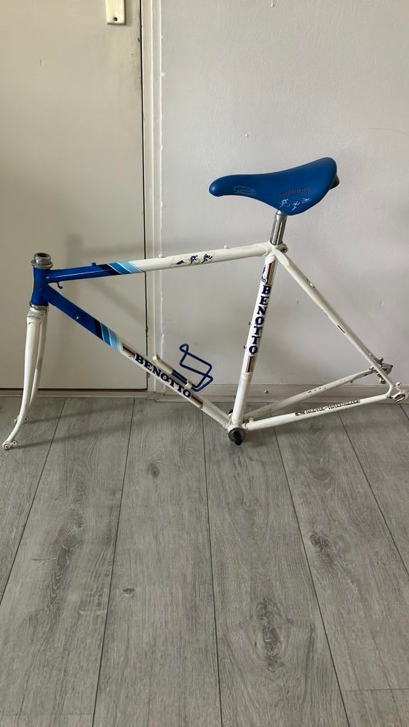 Benotto racefiets frame staal, Overige merken, Aluminium, 49 tot 53 cm, Ophalen of Verzenden