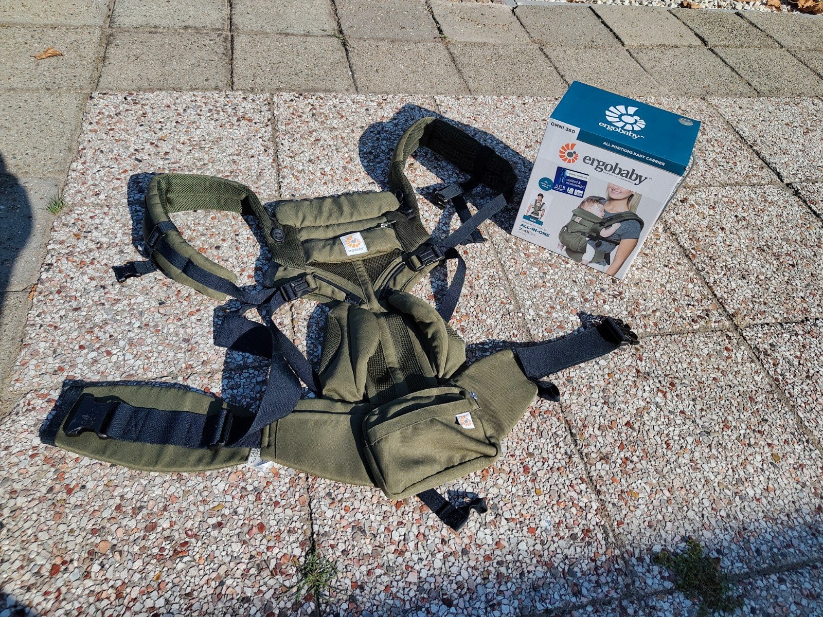 Ergobaby omni 360 draagzak, Kinderen en Baby's, Babydragers en Draagdoeken, Overige merken, Buik of Rug, Ophalen of Verzenden