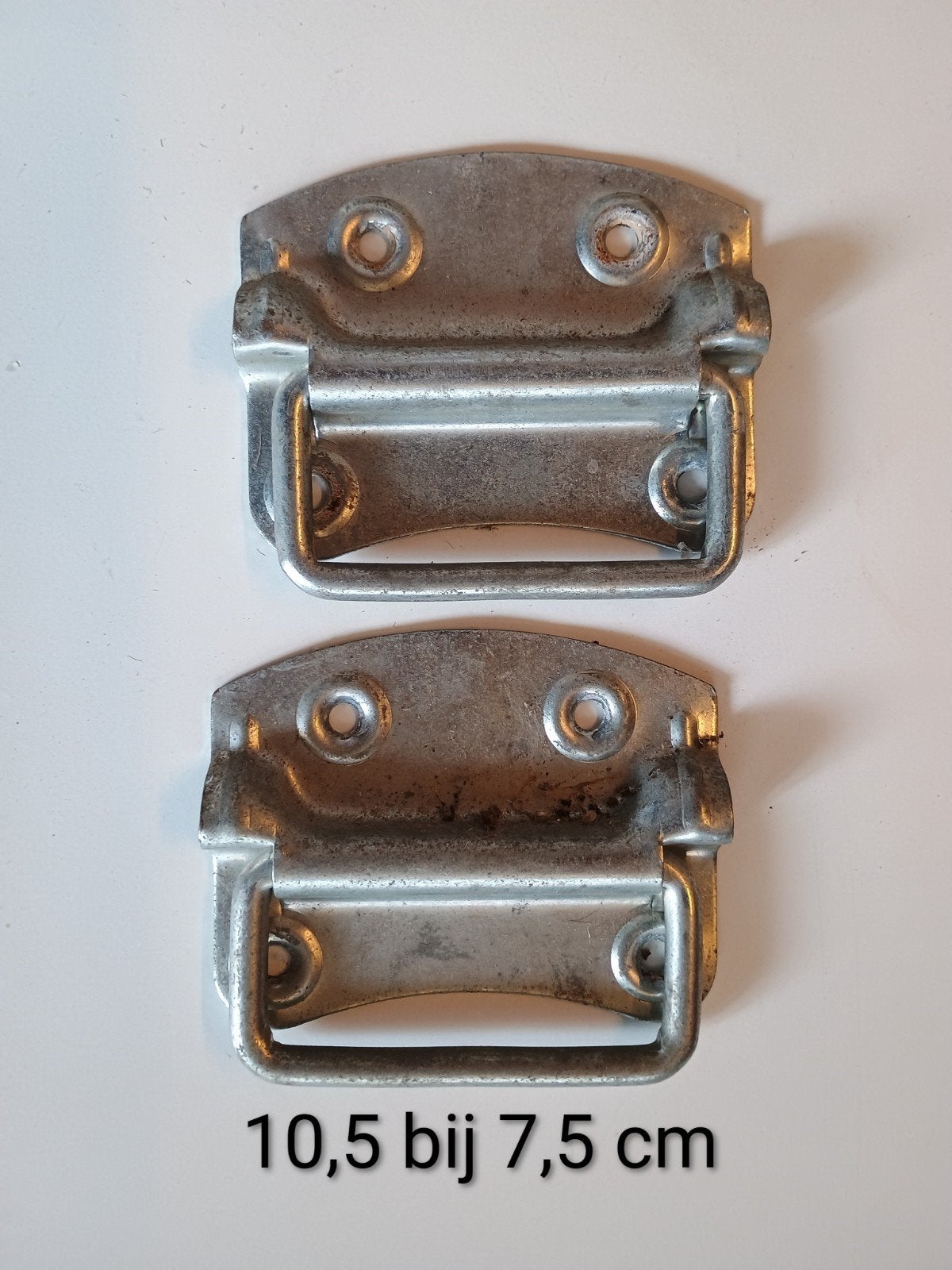 2 zware kistgrepen, Sieraden, Tassen en Uiterlijk, Bedels, Ophalen of Verzenden, Zo goed als nieuw, Overige materialen, Overige merken