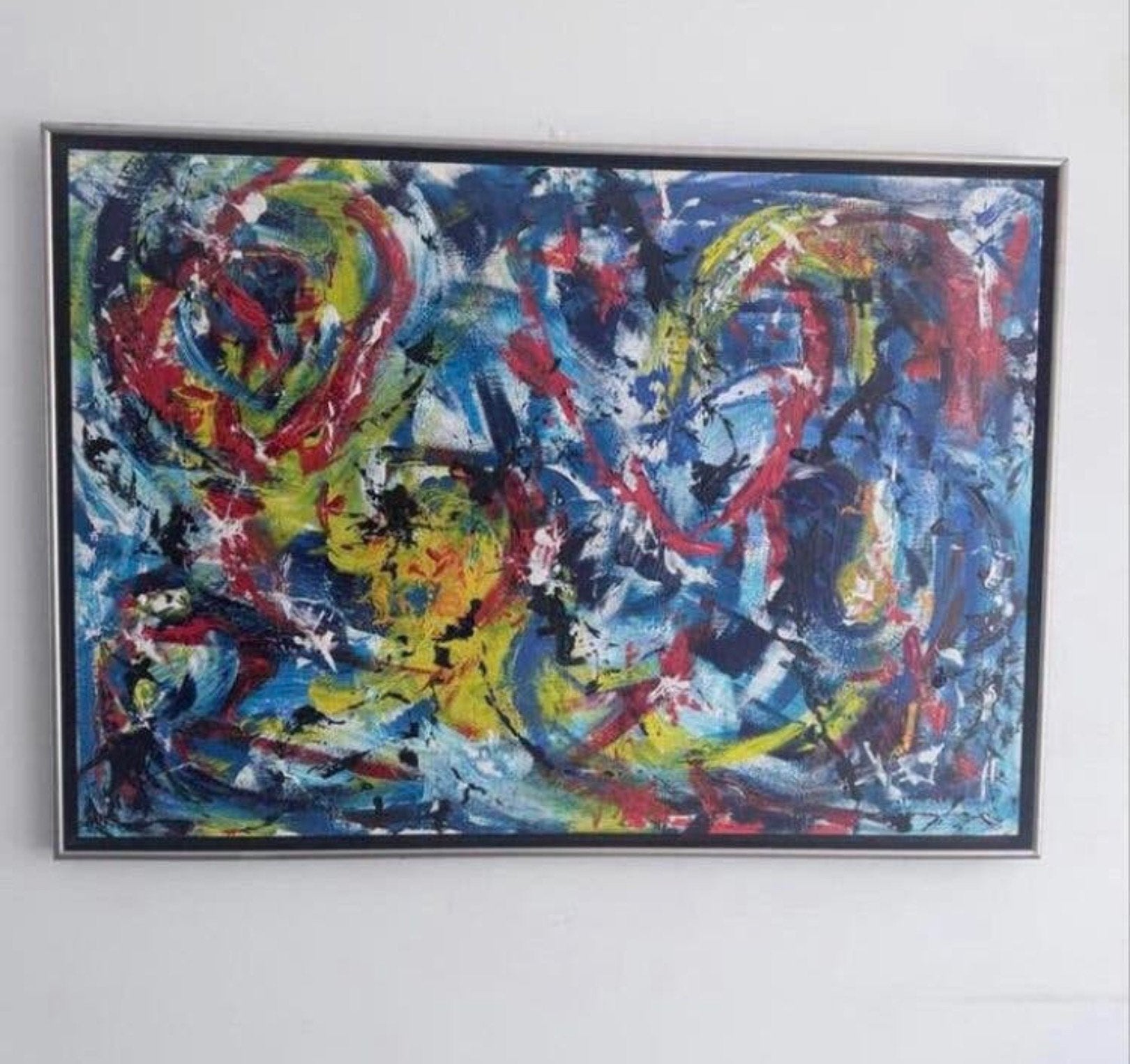 Schilderij van Anette, Antiek en Kunst, Kunst | Schilderijen | Abstract, Ophalen