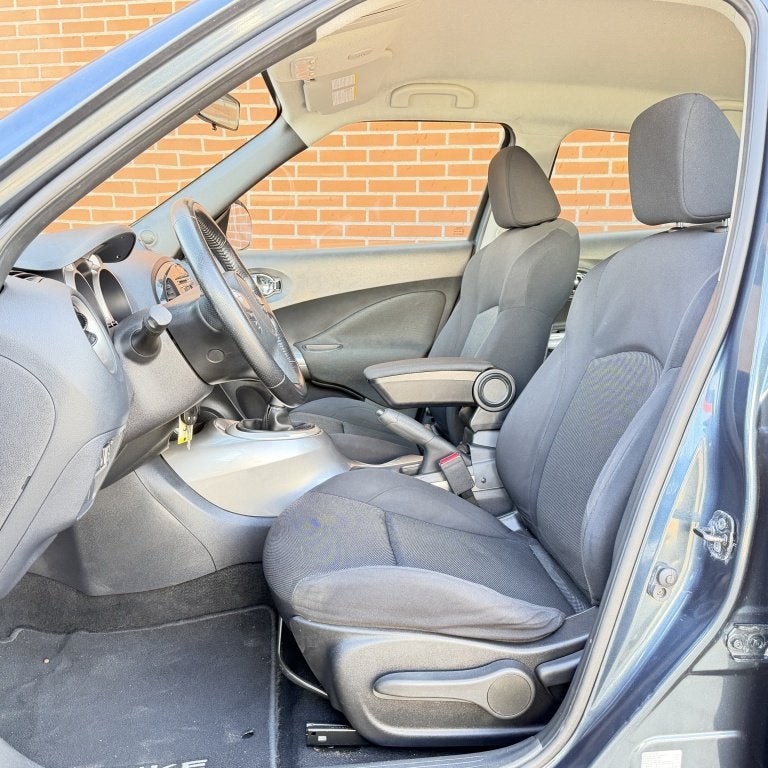 Nissan Juke 1.6 Acenta Eco 1e eigenaar Nieuwe banden en remm, Auto's, Nissan, Stof, 4 cilinders, Blauw, 49 €/maand