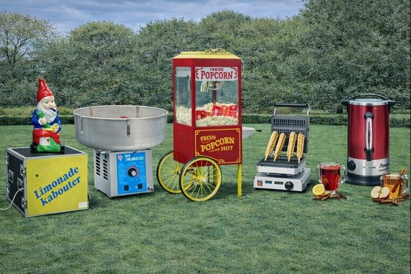 Popcorn Suikerspin machines te huur, Ophalen, Nieuw, Abraham of Sarah