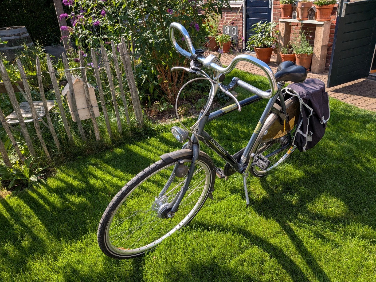 Stations of stadsfiets te koop, Ophalen, Minder dan 10 versnellingen, Gebruikt, 55 cm of meer