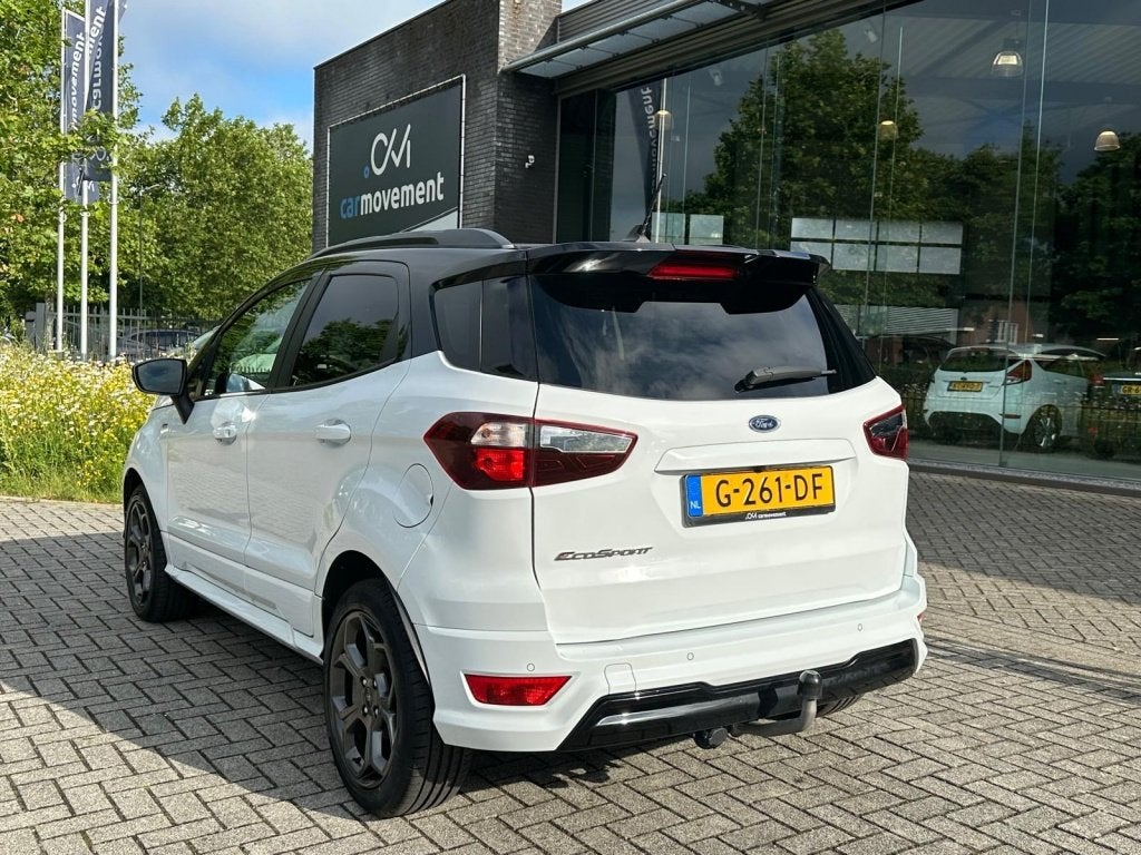 Ford EcoSport 1.0 EcoBoost ST-Line | Navi | Camera | stoel/s, Auto's, Ford, 125 pk, Gebruikt, Ecosport, Wit