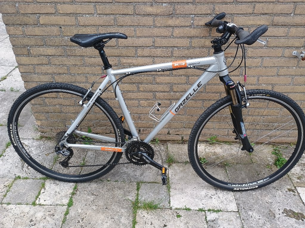 Gazelle fiets XR2 hybride mountainbike atb, Fietsen en Brommers, Fietsen | Mountainbikes en ATB, Ophalen, Hardtail, Velgrem, Zo goed als nieuw