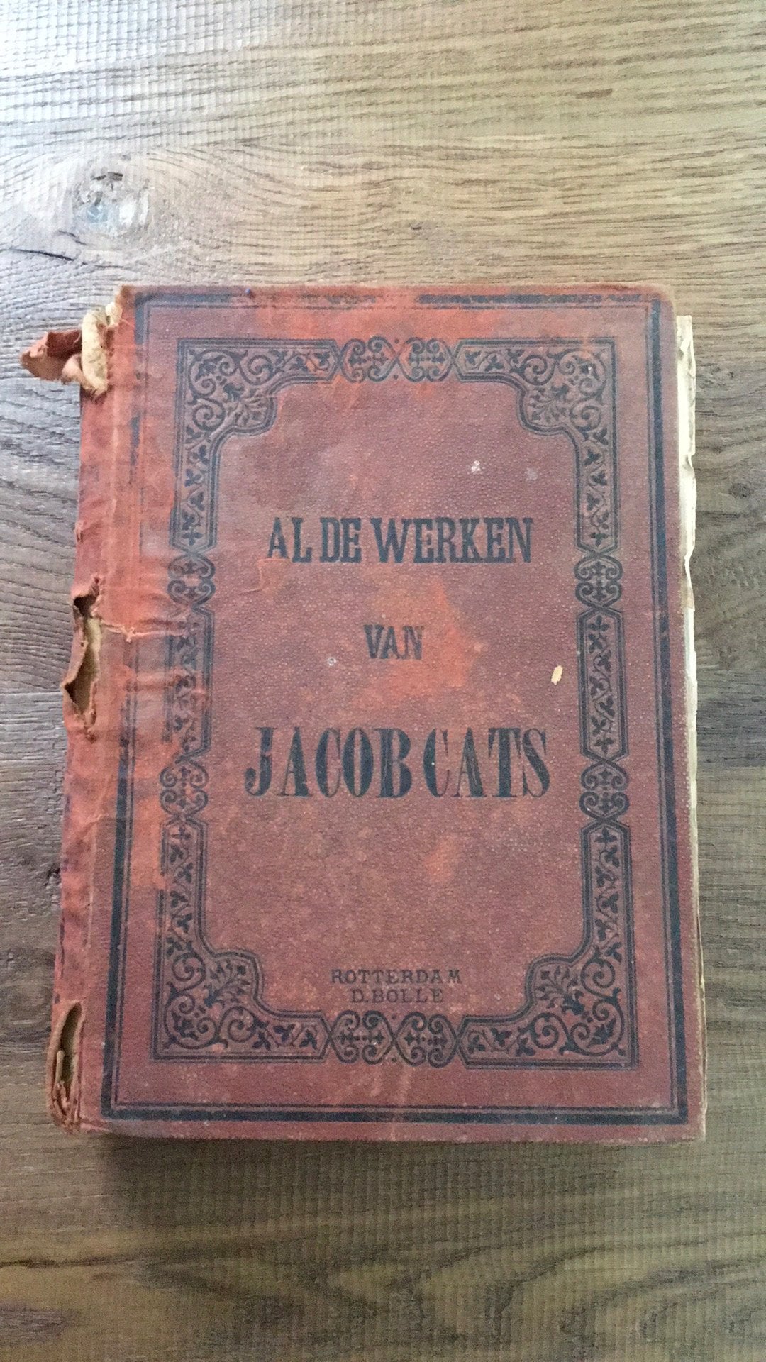 Al de werken van Jacob Cats, Ophalen of Verzenden