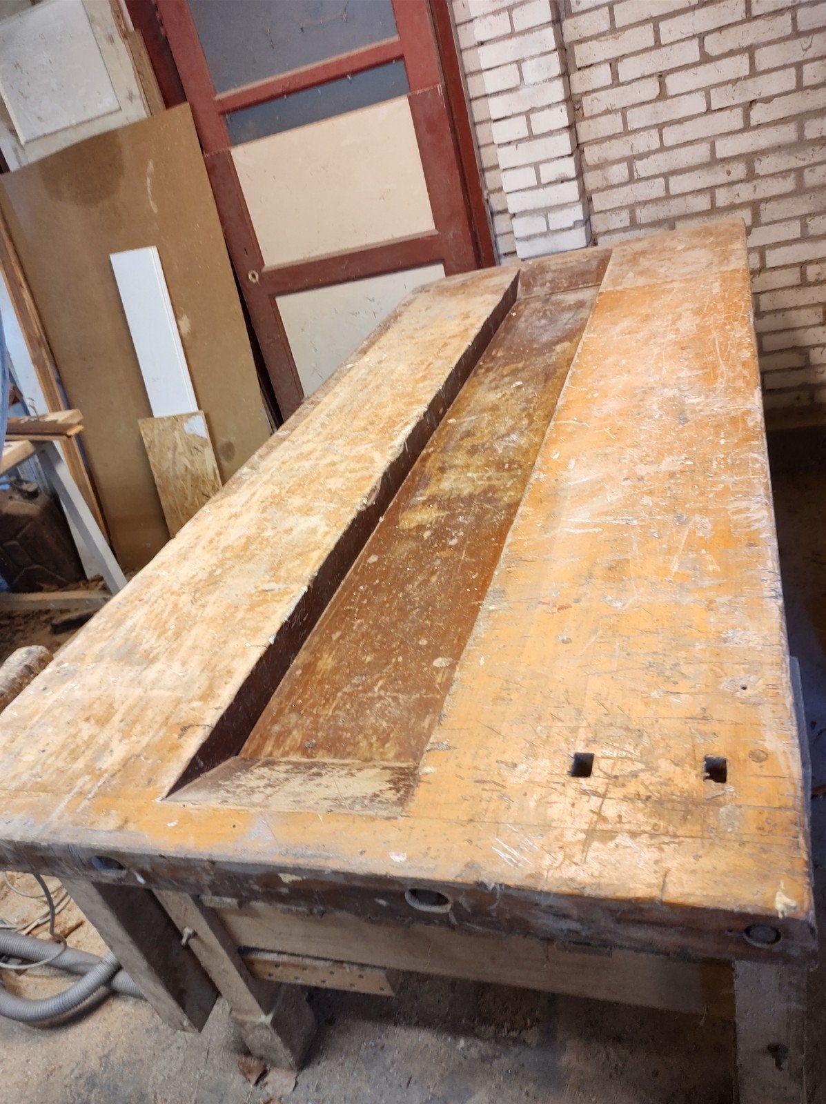 oude werkbank, Doe-het-zelf en Verbouw, Ophalen, Gebruikt