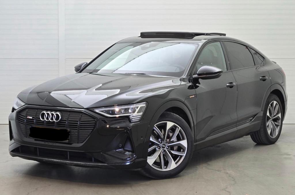 Audi e-tron Sportback 50 quattro S edition – 71 kWh – BTW, Automaat, Leder en Stof, Parkeerassistent, SUV of Terreinwagen