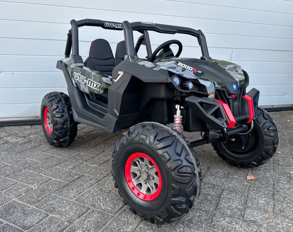 Beach Buggy eXtreme 24v zwart camouflage RC Bluetooth MP4, Nieuw