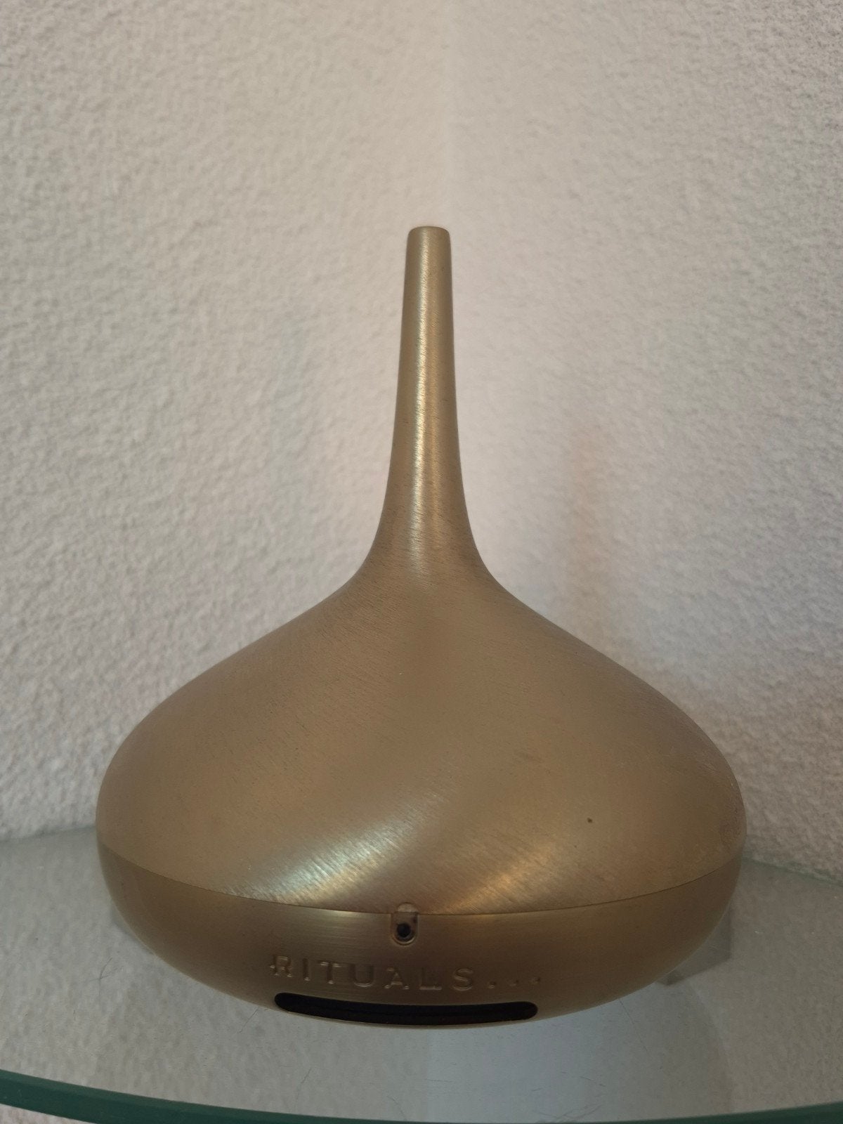 Rituals Perfume Genie met 2 geurcapsules, Huis en Inrichting, Kunststof, Ophalen of Verzenden, Zo goed als nieuw, Goud