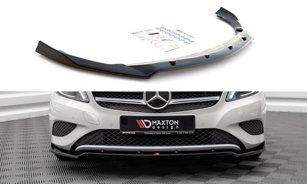 Maxton Voorspoiler Lip Splitter Voor Mercedes A Klasse W176, Verzenden, Automotive Parts, A.parts@hotmail.nl, Trasmolenlaan 12 3447 GZ Woerden