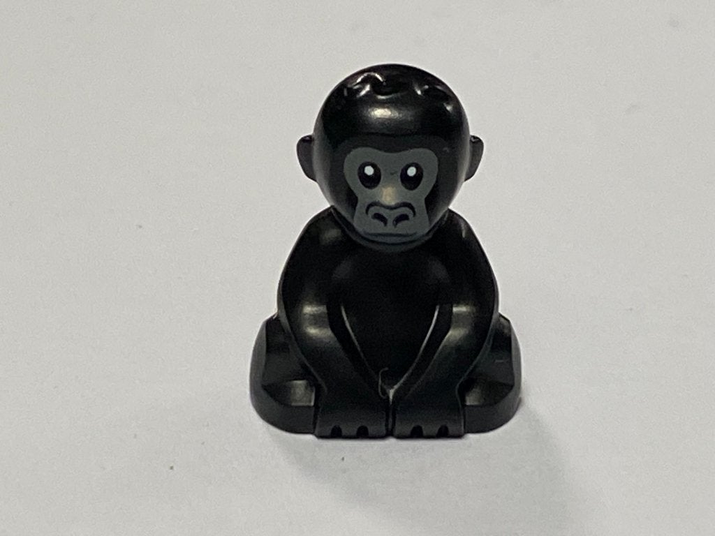 Nieuwe lego zwarte baby gorilla