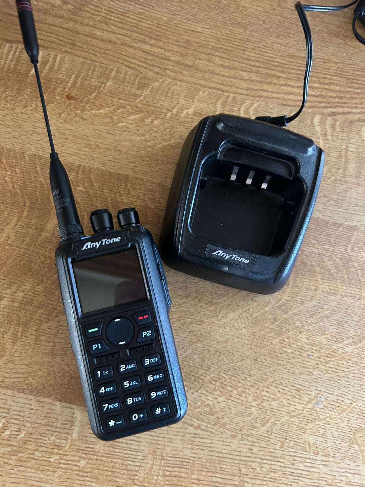 Portofoon anytone AT-D878UV plus dmr, Ophalen of Verzenden, Zo goed als nieuw, 15 km of meer
