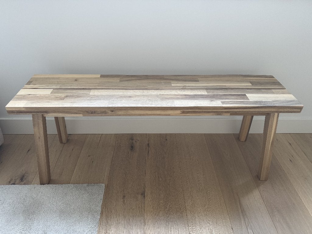 IKEA SKOGSTA Houten Bankje, Huis en Inrichting, Ophalen, Zo goed als nieuw, Hout