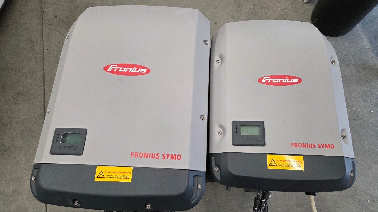 2x Fronius Symo Omvormers: 5kw 3 Fase  en 15kw 3 Fase, Ophalen, Gebruikt