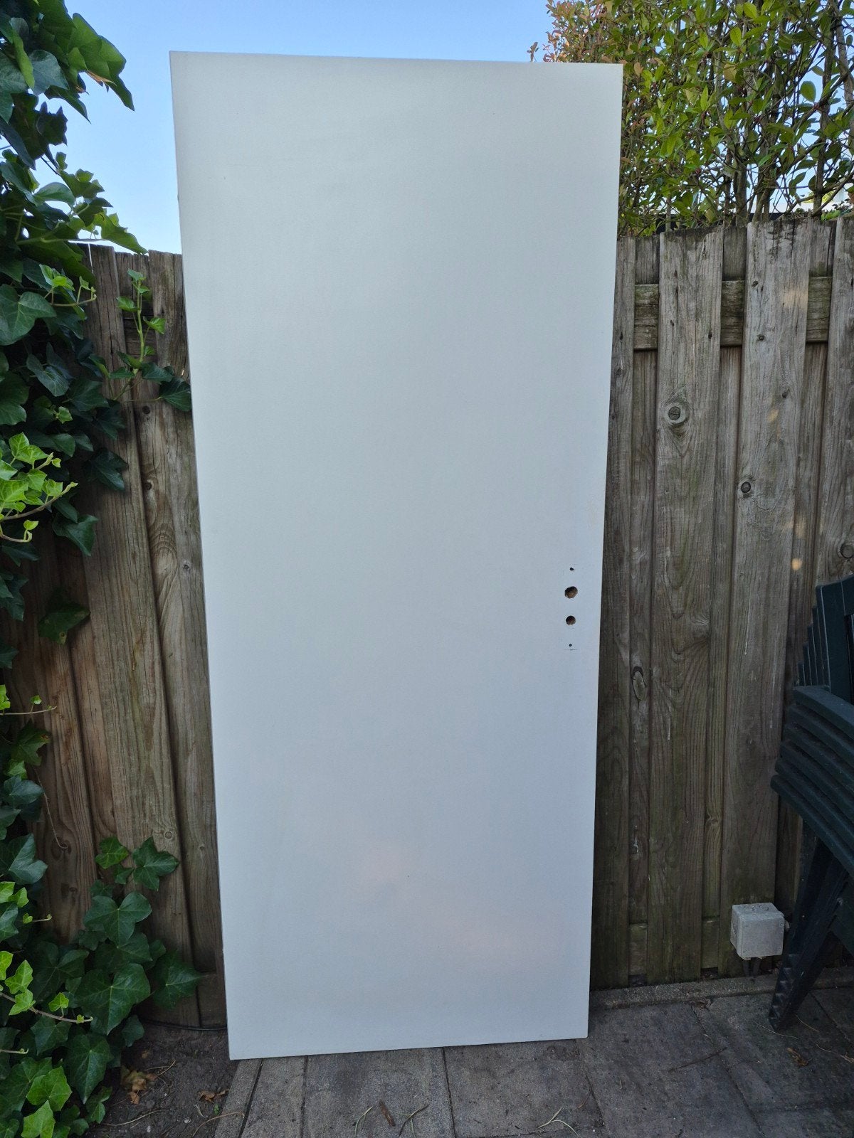 Opdekdeur 1x 201x78 en 2x 201x83, Doe-het-zelf en Verbouw, Deuren en Horren, Ophalen, Gebruikt, Binnendeur, 200 tot 215 cm