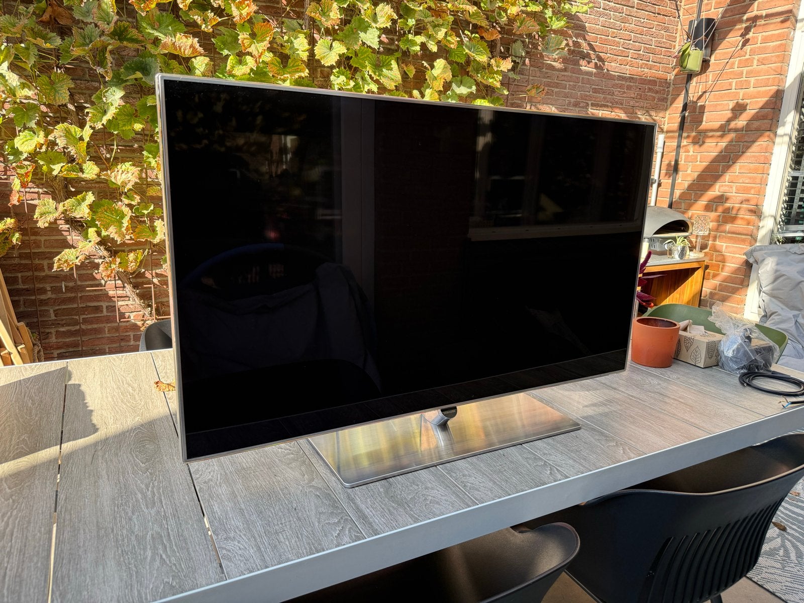 Samsung UE46F7000SL Smart TV - 46 inch Full HD LED, Ophalen, LED, Zo goed als nieuw, 100 Hz