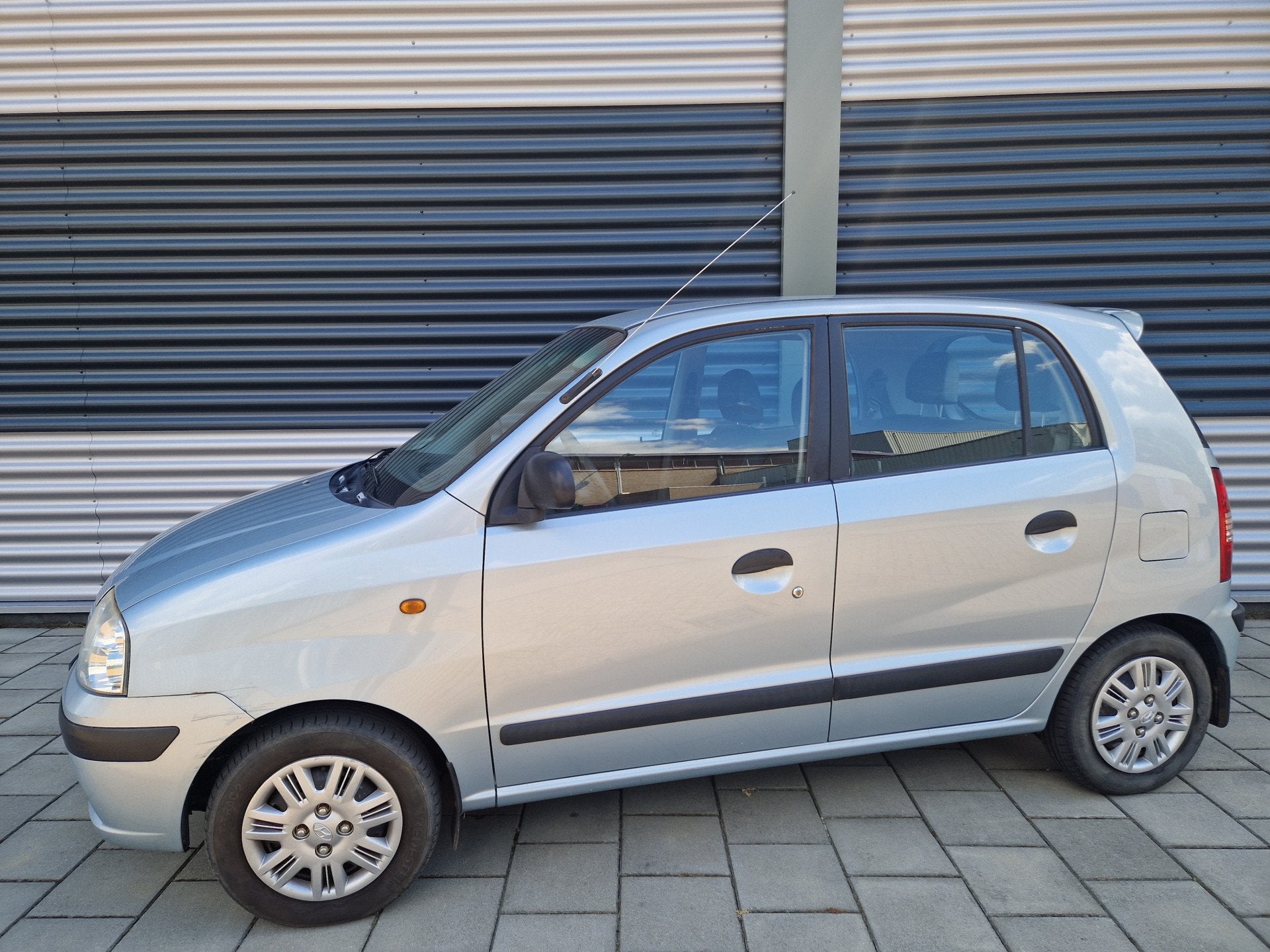 Hyundai Atos 1.1i Active Cool Airco Nap Zeer lage km stand, Voorwielaandrijving, 31 €/maand, 4 cilinders, Origineel Nederlands