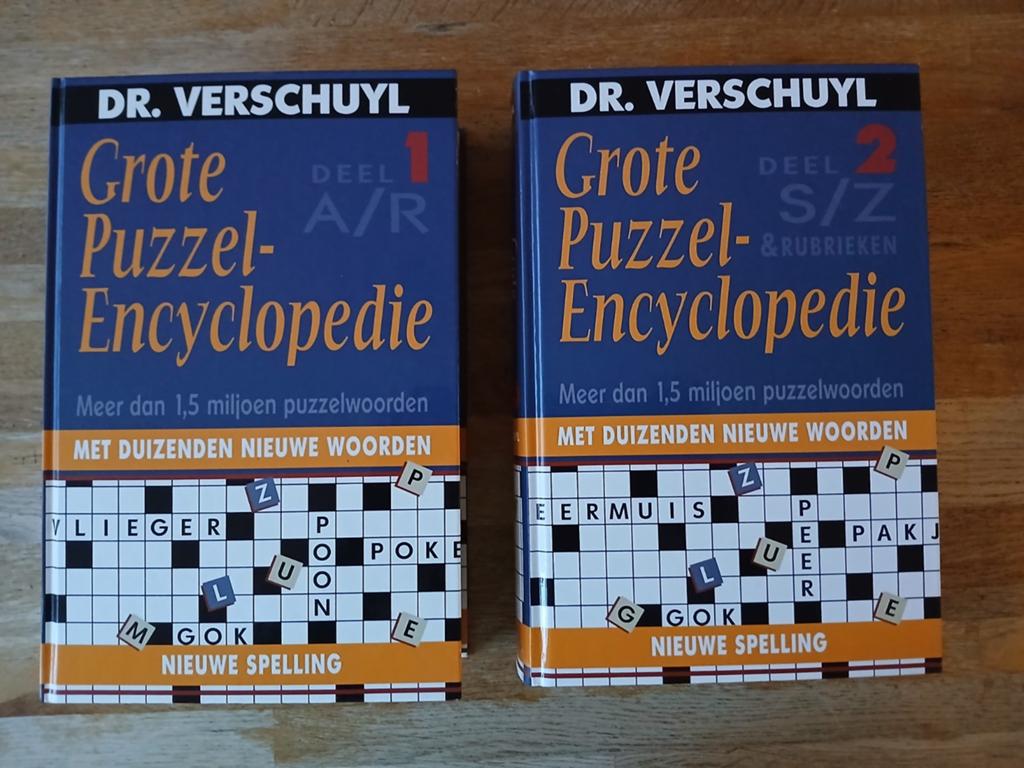 Dr. Verschuyl grote puzzelencyclopedie, Ophalen of Verzenden, Zo goed als nieuw, Overige onderwerpen