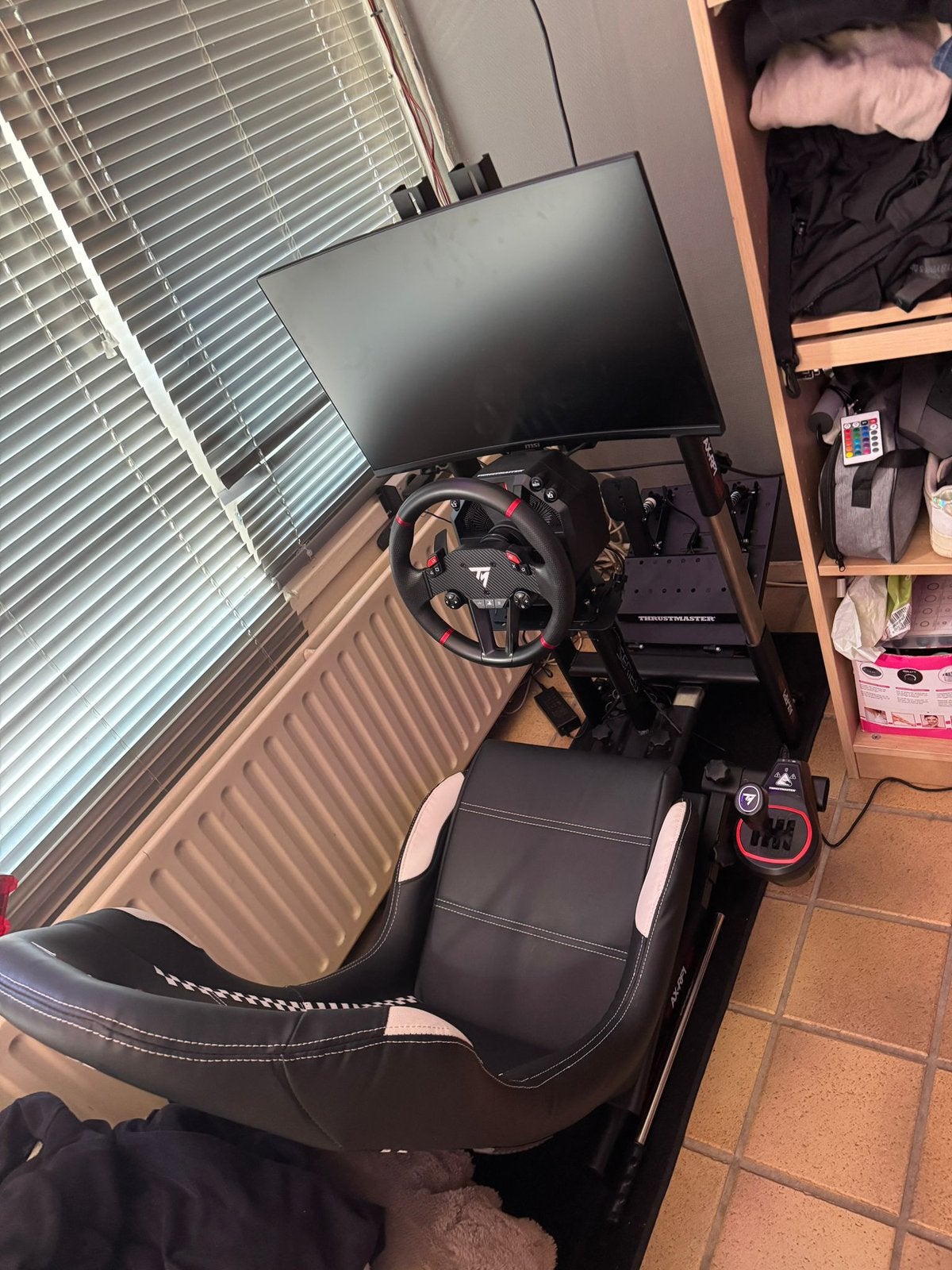Gameseat AX RF F1/Rally racestoel met toebehoren, Ophalen, Zo goed als nieuw