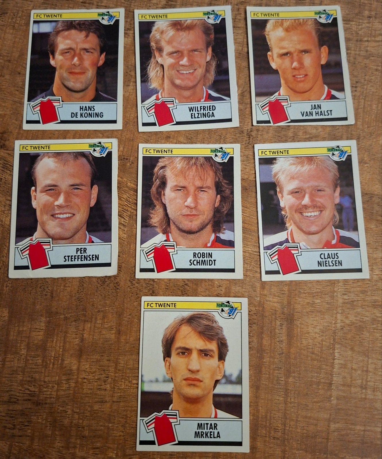 FC Twente Panini Voetbal 1991, Ophalen of Verzenden, Zo goed als nieuw, F.C. Twente, Poster, Plaatje of Sticker