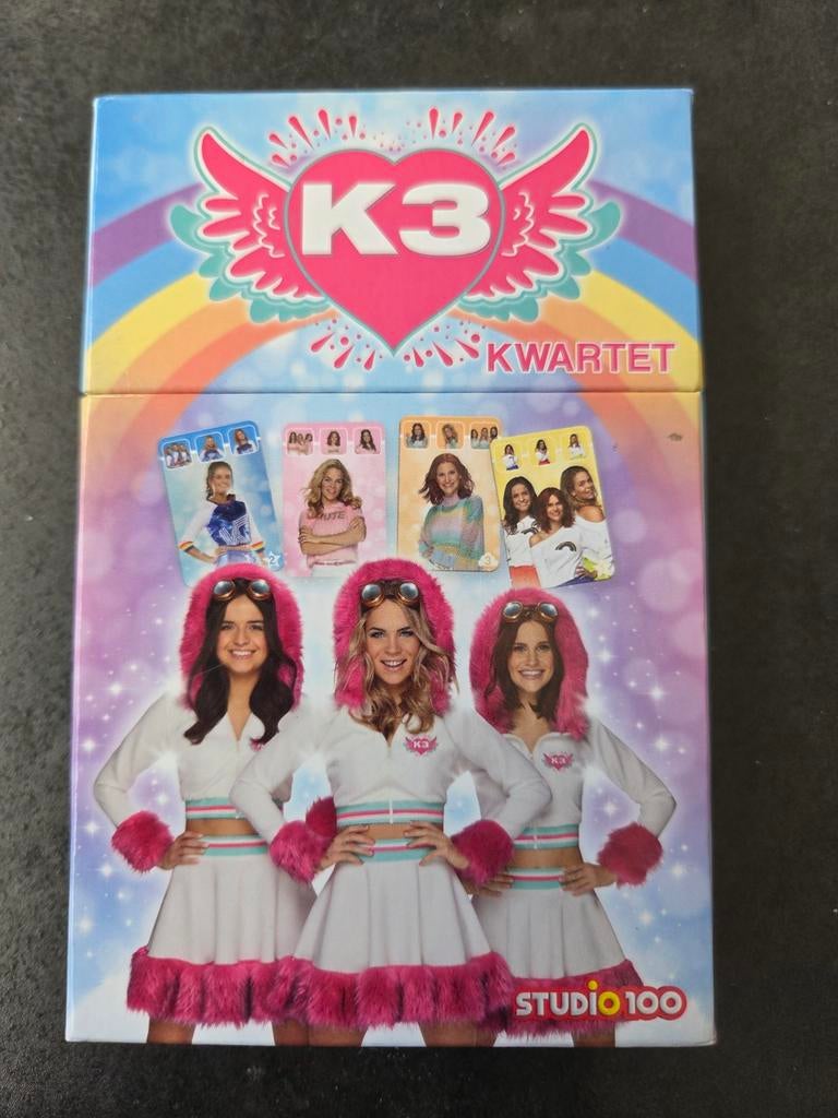 K3 kwartet ZGAN, Drie of vier spelers, Ophalen of Verzenden, Zo goed als nieuw, Studio 100