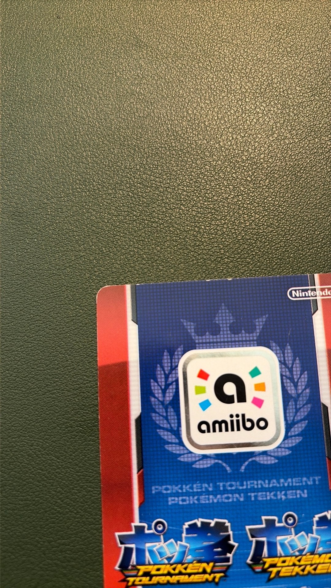 Shadow Mewtwo amiibo kaart - Pokkén Tournament, Ophalen of Verzenden, Zo goed als nieuw, Losse kaart