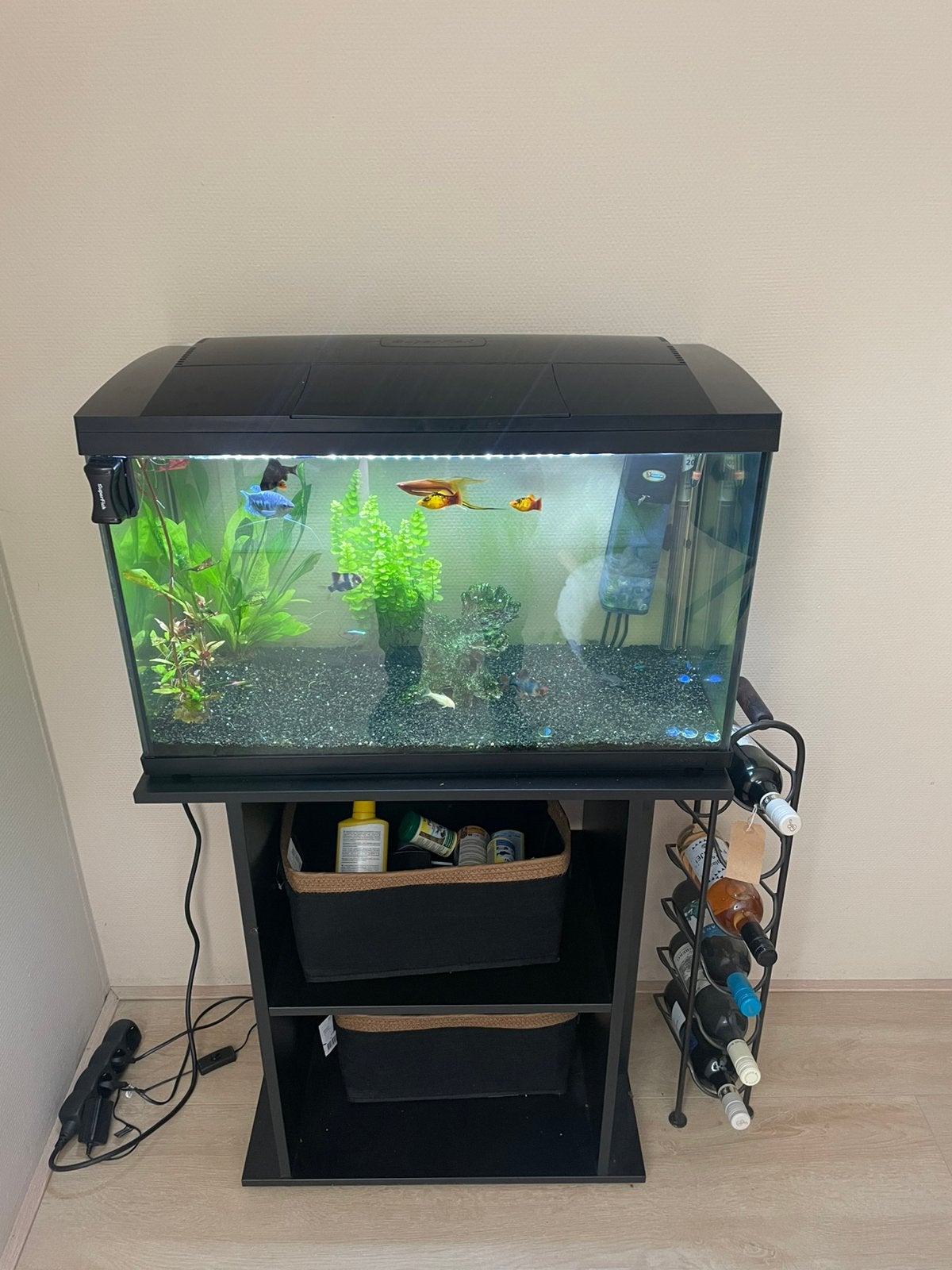 Aquarium 110L te koop, Ophalen, Zo goed als nieuw, Leeg aquarium