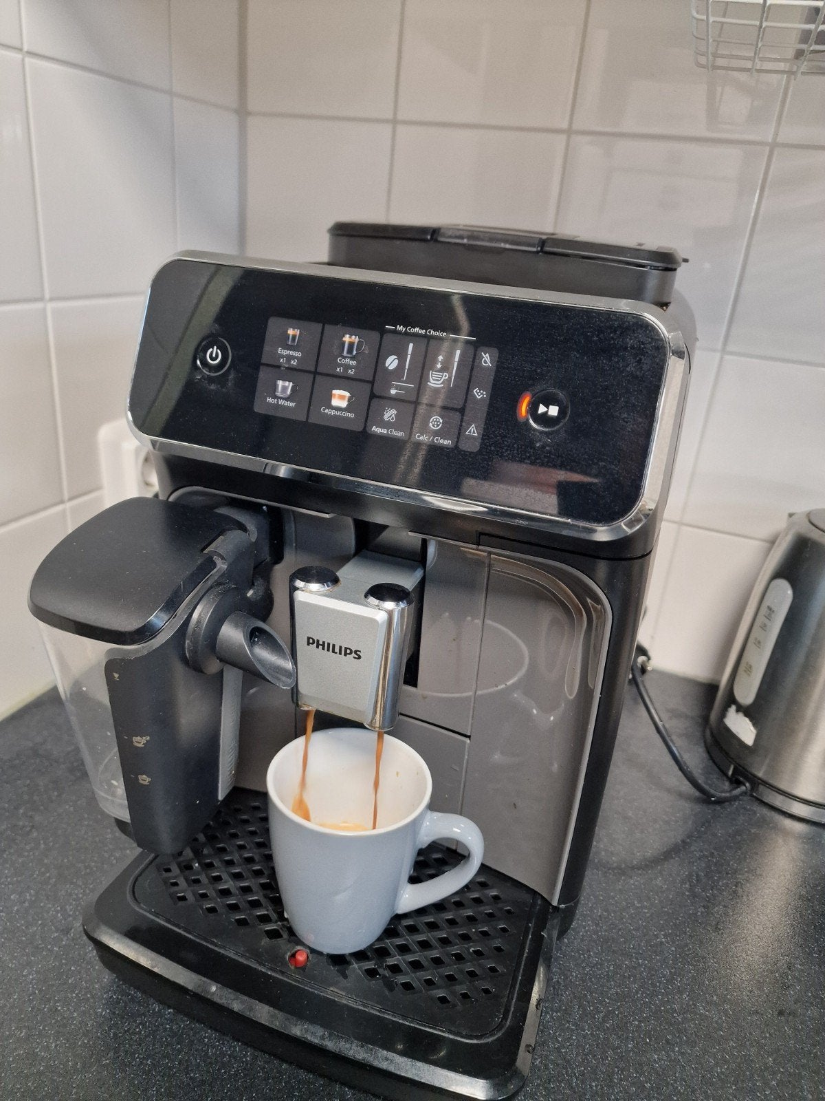 Philips Volautomatische Espressomachine - Zwart, Ophalen