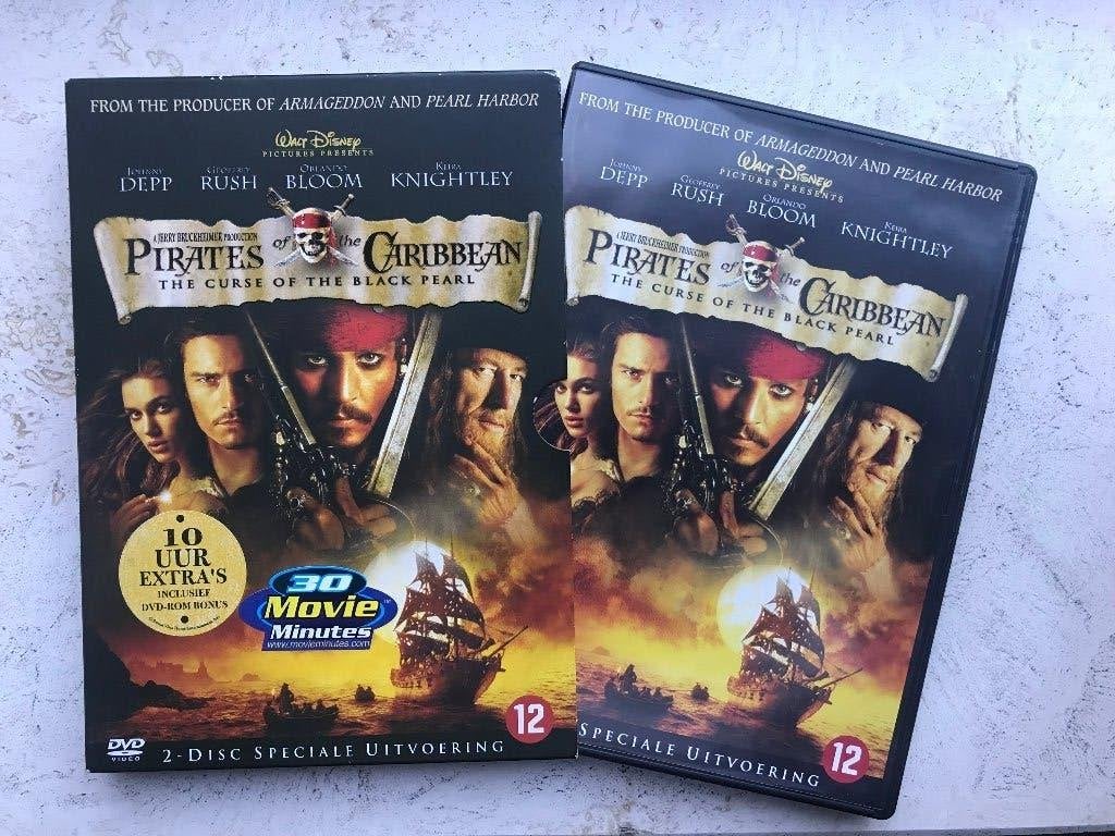 Pirates of the Caribbean Curse of the Black Pearl (2 DVD Box, Nederlands, Bonusmateriaal, Actie, Engels