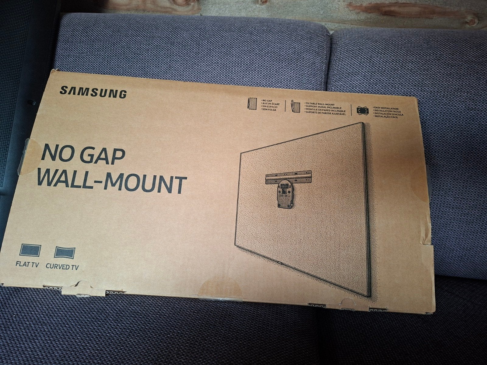 Samsung No Gap Wall-Mount voor Flat & Curved TV's, Ophalen, Nieuw