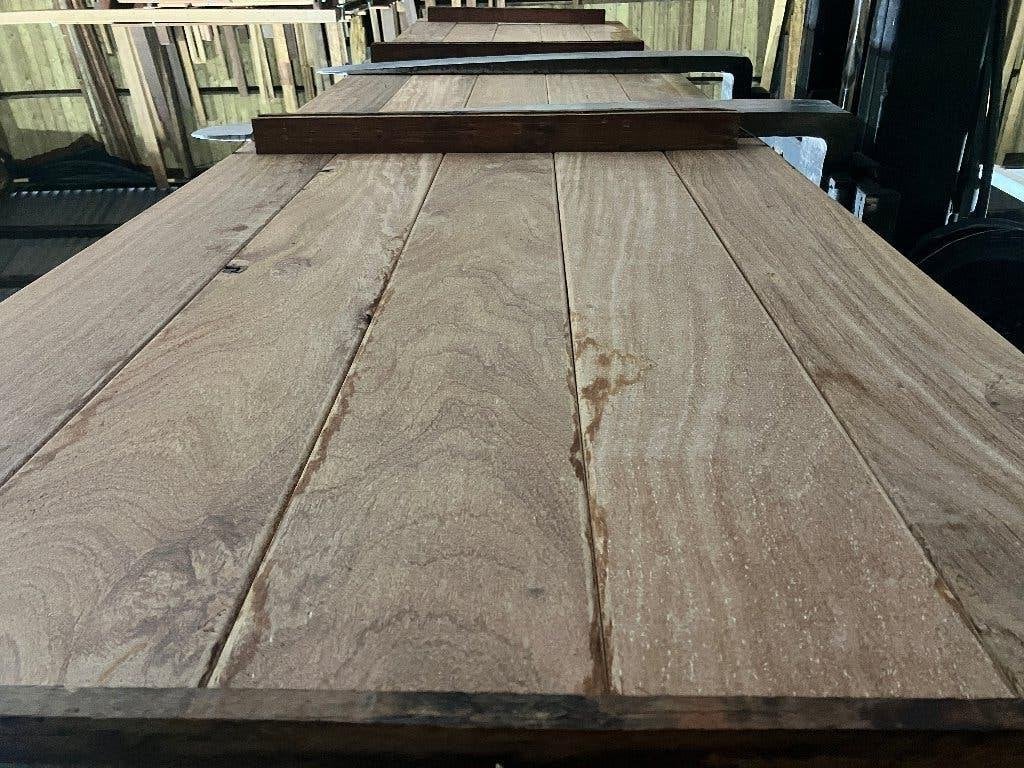 planken–vlonderplanken-balken-Hardhout/Cumaru-35x190mm, Tuin en Terras, Terrasdelen en Vlonders, Ophalen, Nieuw, Hout