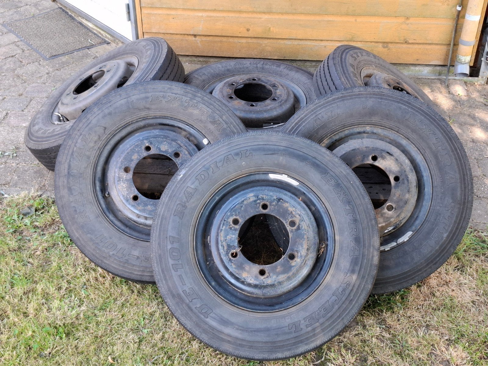 Mercedes 406 407 408 508 513 608 613 wielen banden velgen, Ophalen, Overige, 16 inch, Overige