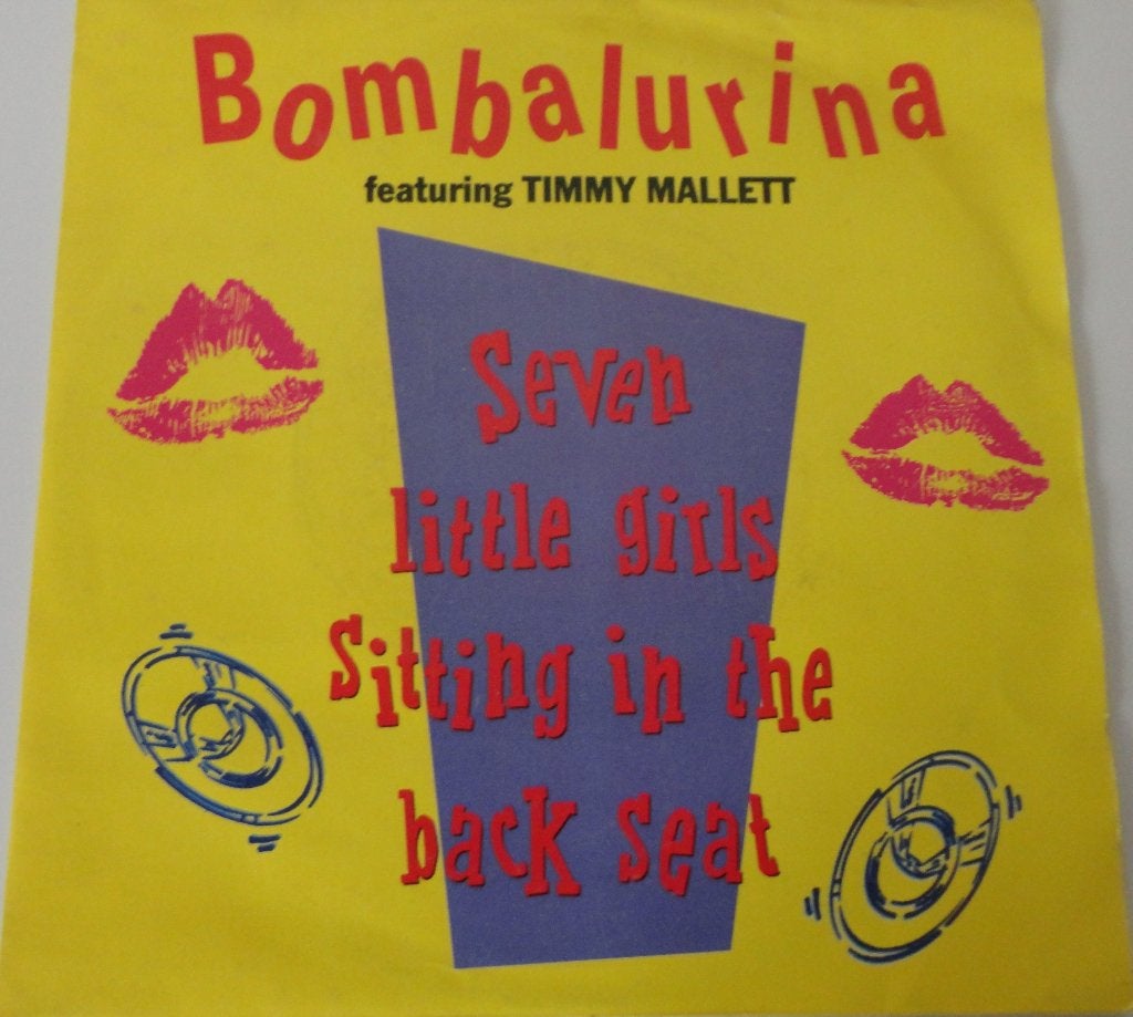 Bombalurina > Seven little girls sitting in the back seat, Ophalen of Verzenden, Gebruikt, 7 inch, Pop