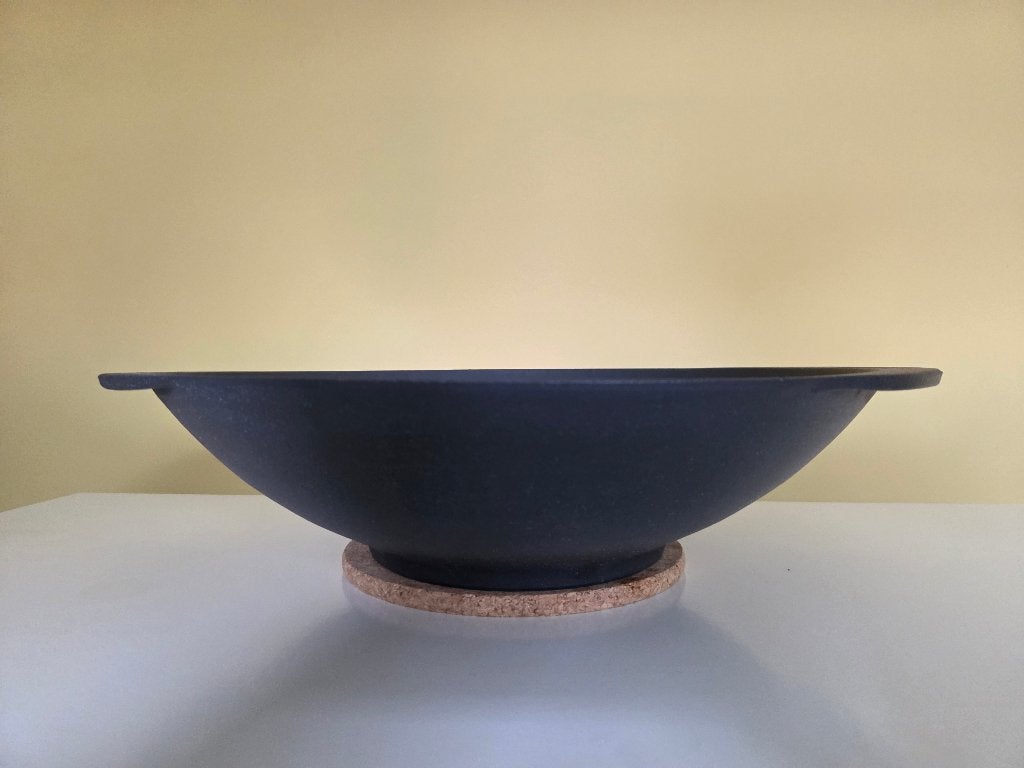 Wok - Wadjan, prachtig gietijzer, Ophalen of Verzenden, Gebruikt, Gietijzer, Wok