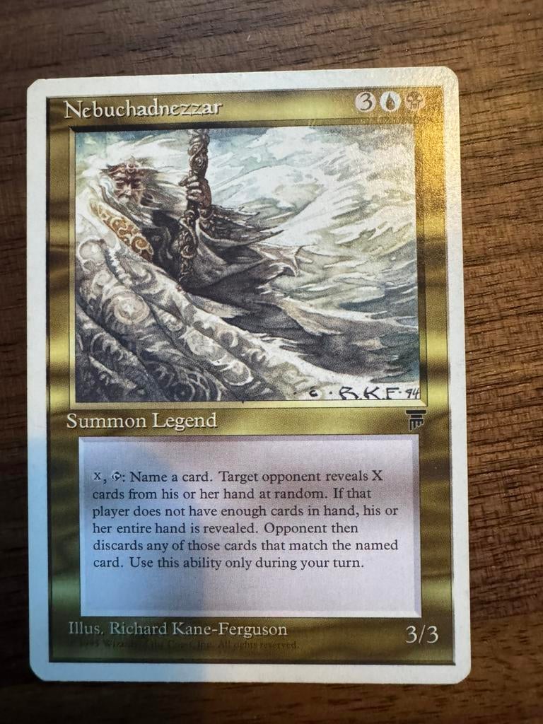 Miscut Nebuchadnezzar - Chronicles, Ophalen of Verzenden, Zo goed als nieuw