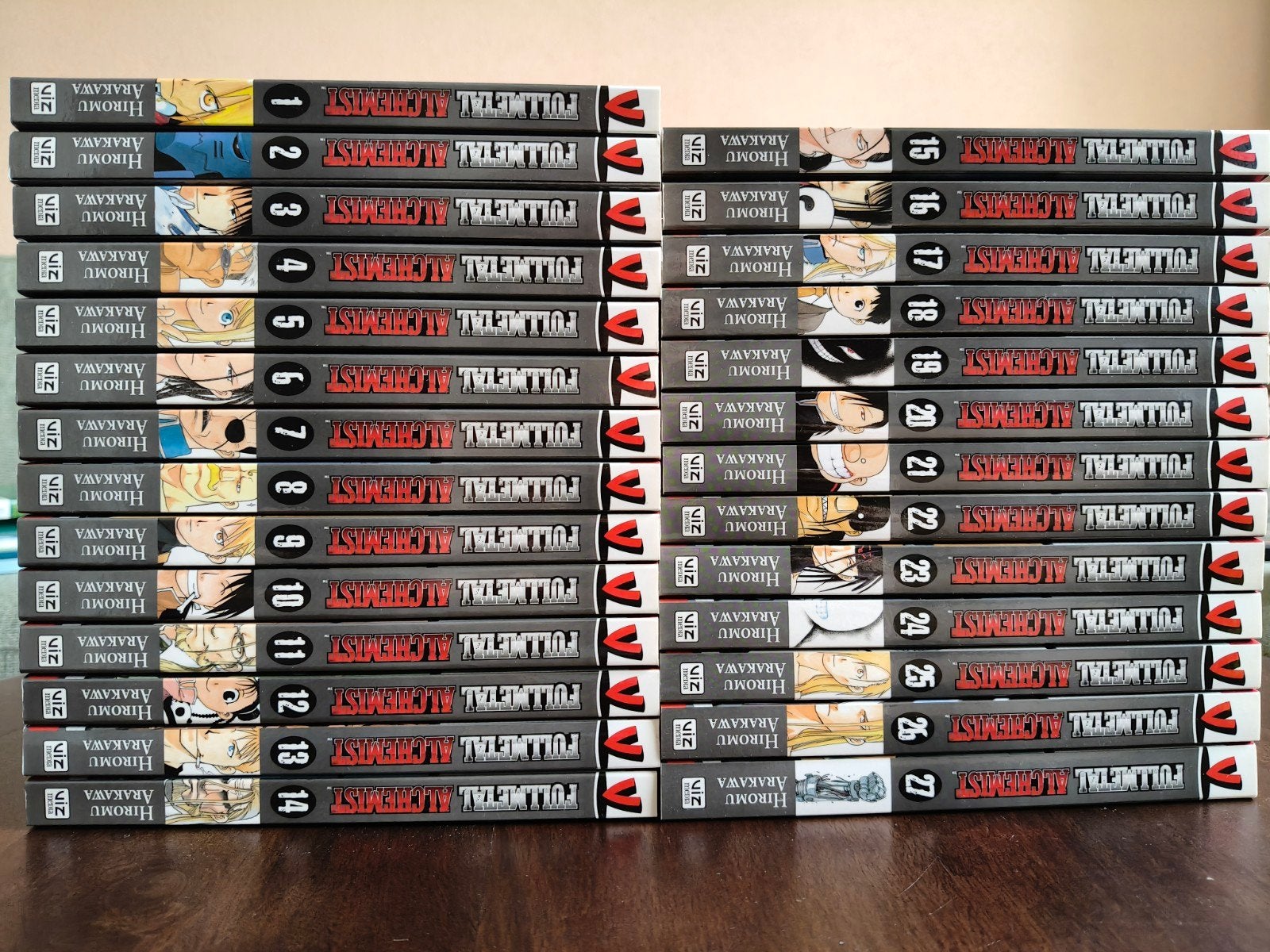 Fullmetal Alchemist manga set vol. 1-27 compleet, Ophalen, Zo goed als nieuw