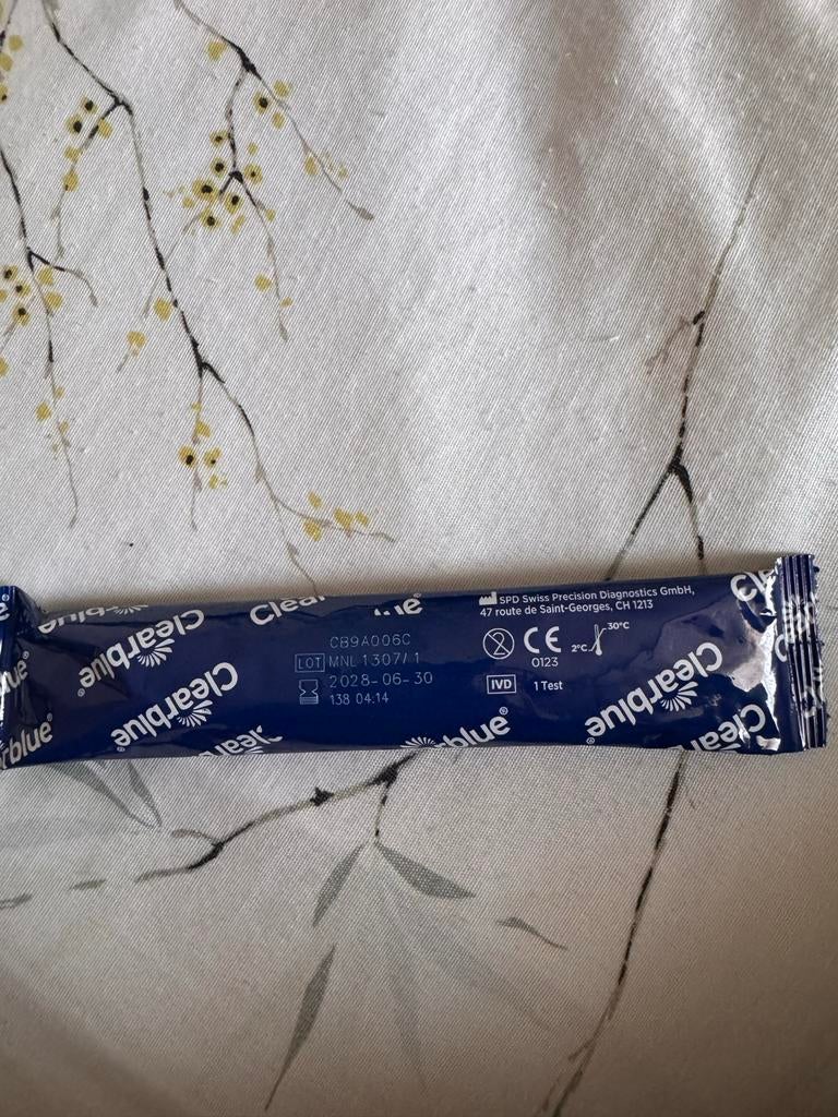 Clearblue met weken indicatie, Ophalen, Nieuw