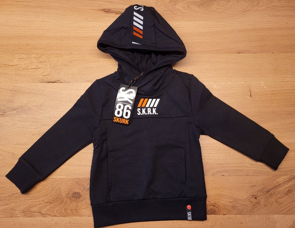 Nieuw! Skurk trui, hoodie, zwart, jongen, maat 92, Skurk, Trui of Vest, Nieuw, Ophalen of Verzenden