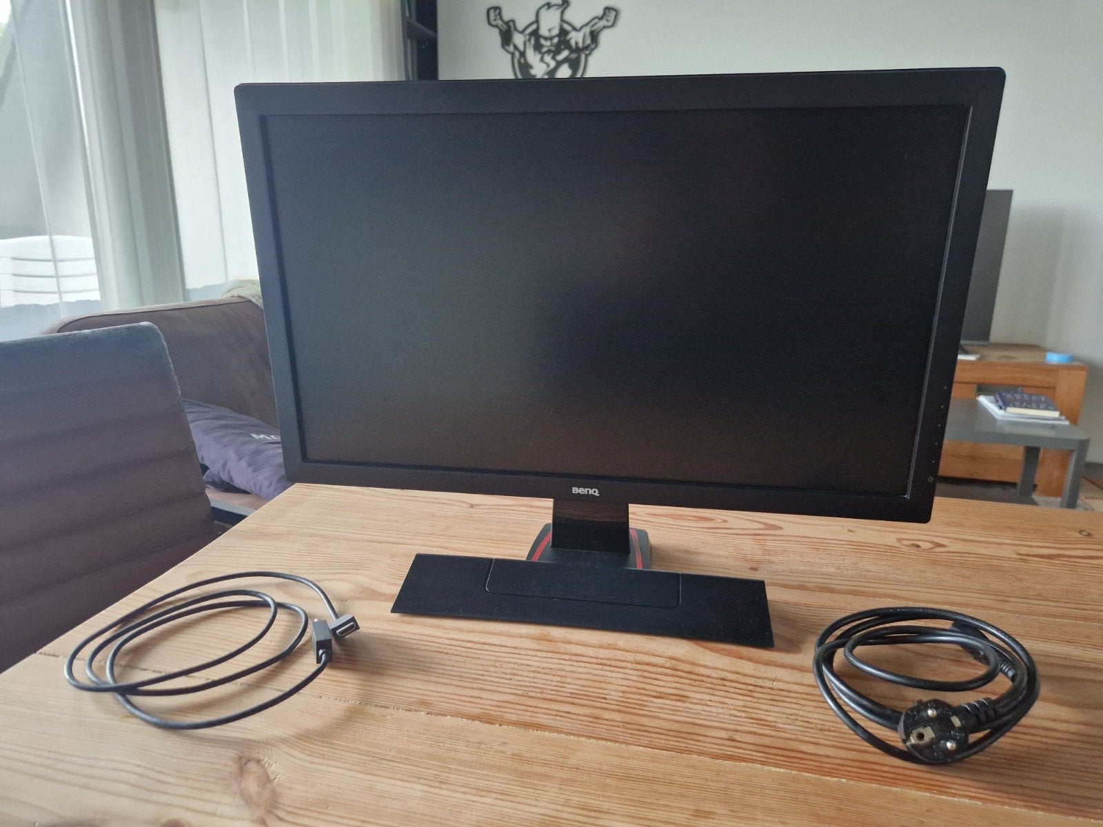 Benq Gaming Monitor GL2450-B, BENQ, DVI, Hoofdtelefoonaansluiting, Full HD