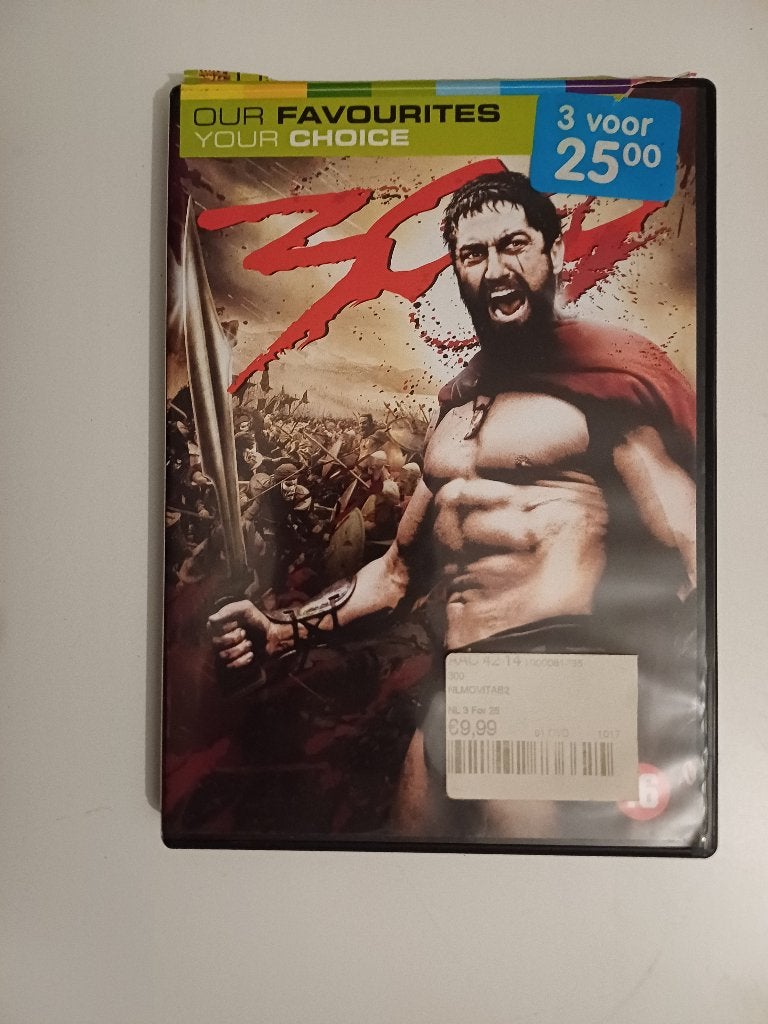 DVD – 300 (Gerard Butler), Vanaf 16 jaar, Nederlands, Ophalen of Verzenden, Actiekomedie