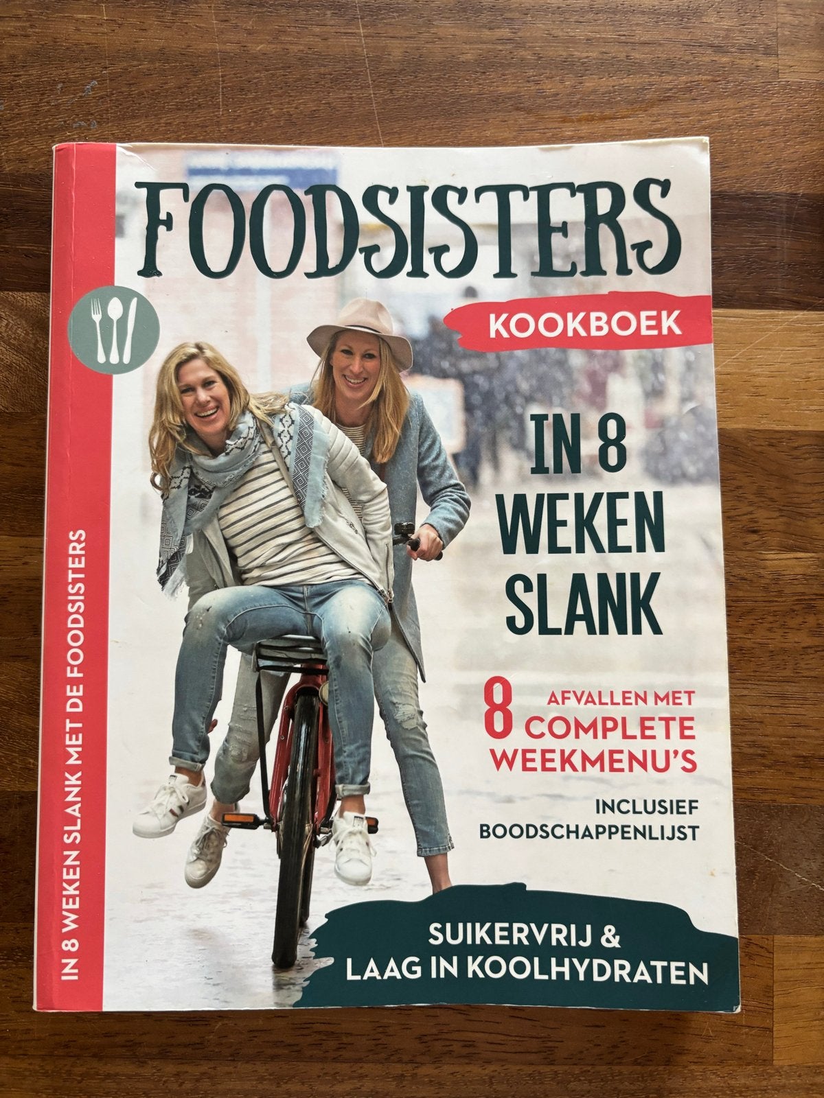 FoodSisters Kookboek: In 8 Weken Slank, Boeken, Kookboeken, Gelezen, Hoofdgerechten, Ophalen of Verzenden, Gezond koken