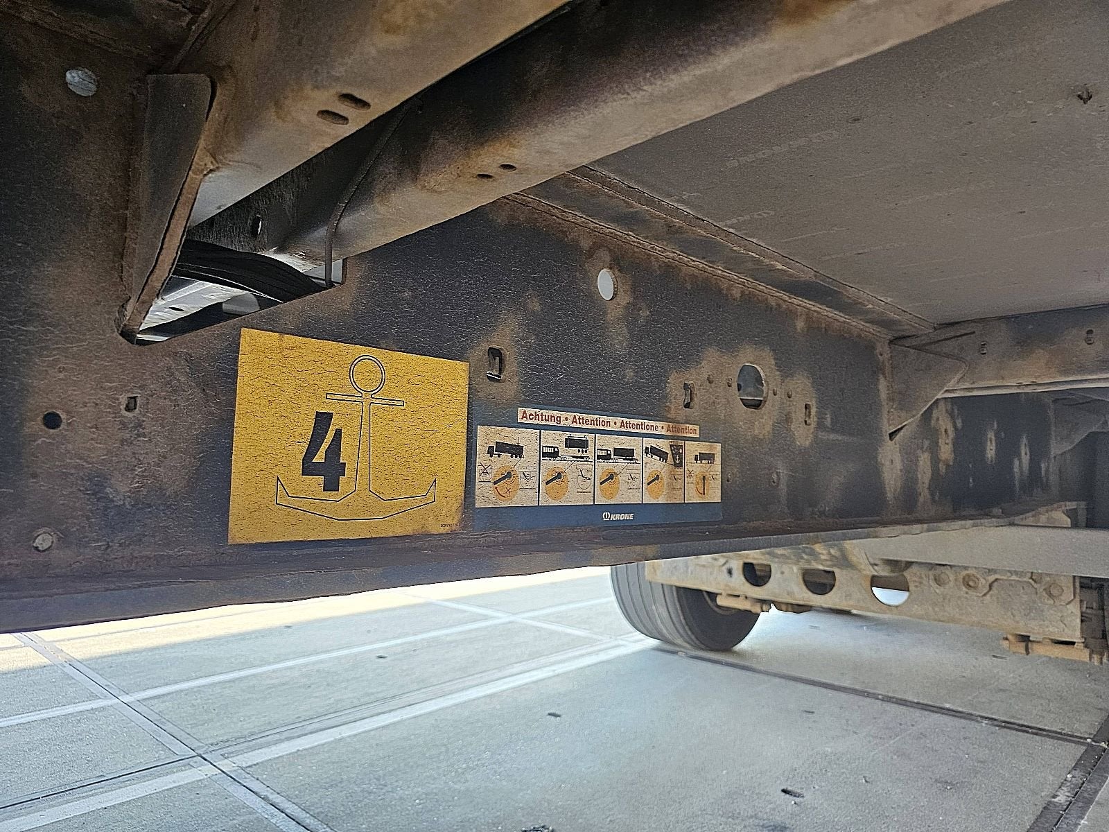 KRONE N/A drum brakes, Auto's, Vrachtwagens, Overige kleuren, Bedrijf, Aanhangers en Opleggers, Te koop