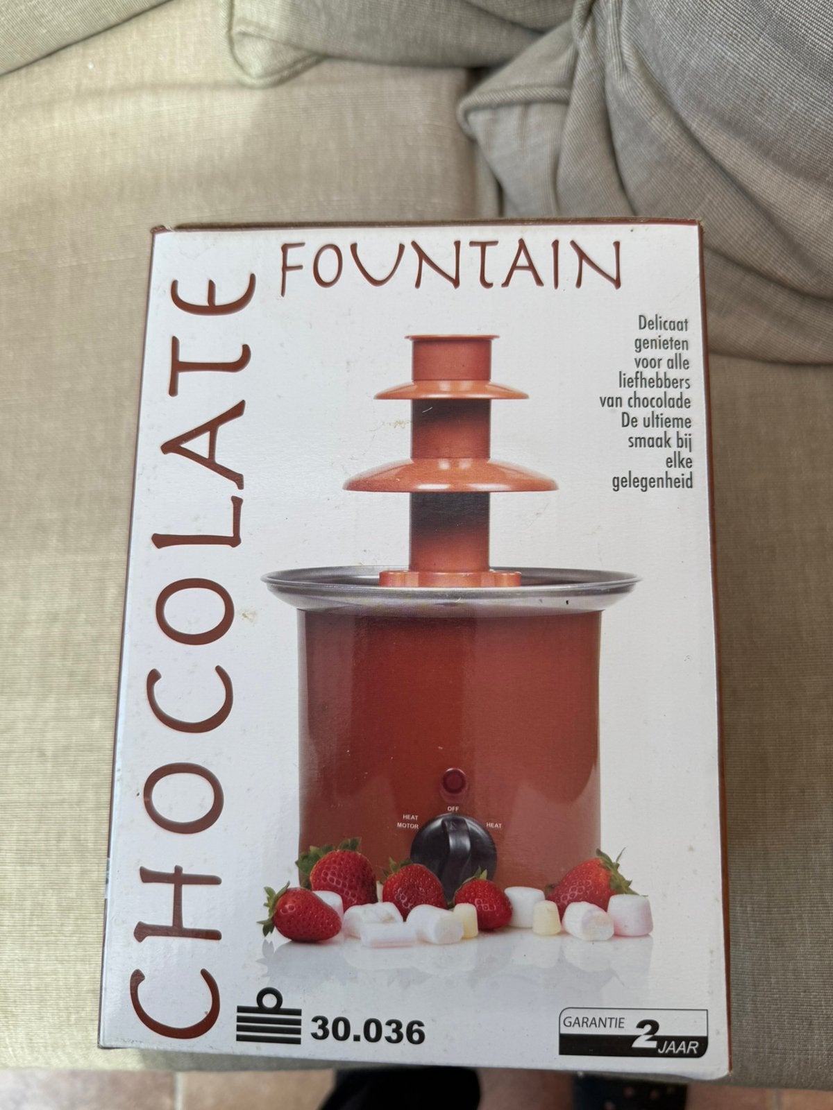 Chocolade fontijn, Ophalen of Verzenden, Zo goed als nieuw