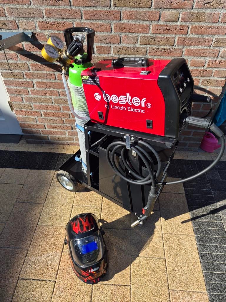 Bester by  lincoln lasapparaat geheel compleet start klaar, Ophalen, Zo goed als nieuw, Co2
