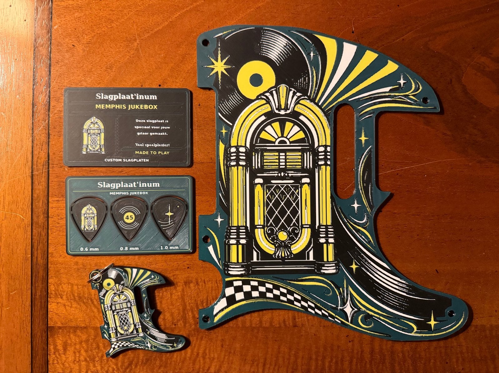 Telecaster Slagplaat cadeauset - Memphis Jukebox
